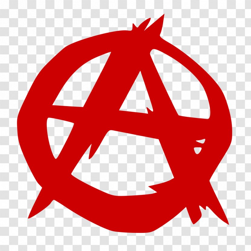 T-shirt Anarchism Anarchy - Red Transparent PNG