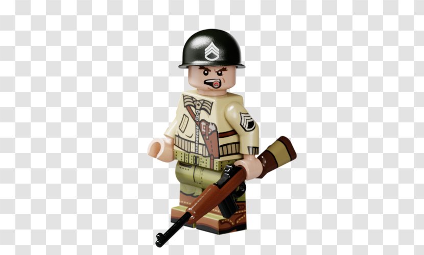 Soldier Sergeant Infantry World War II Brickmania - United States Army - Korean Fighting Spear Transparent PNG