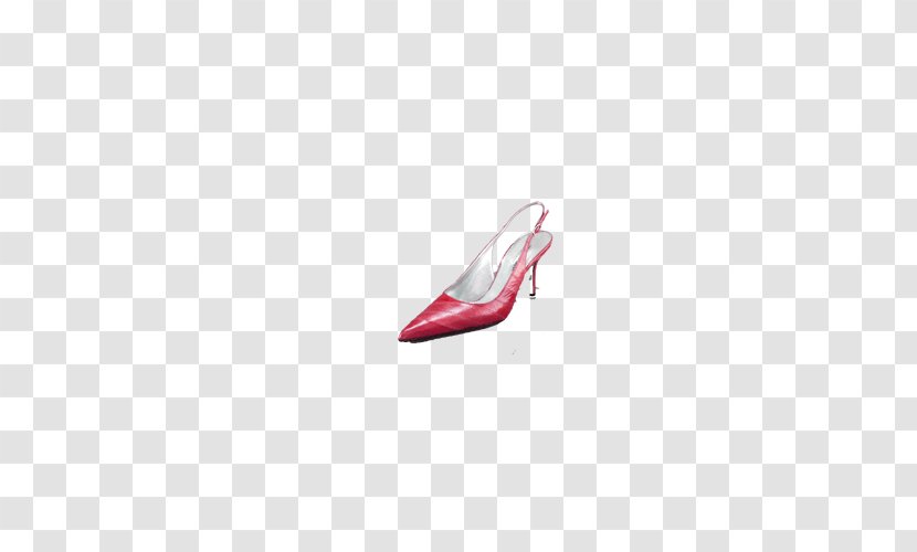 Sandal Shoe Pattern - Red - Ms. Heels Transparent PNG
