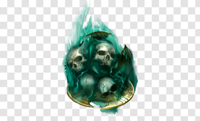 Warhammer Age Of Sigmar Skull Darkoath Warqueen Marakarr Blood-Sky Games Workshop - Turquoise - Vast Expanse Transparent PNG