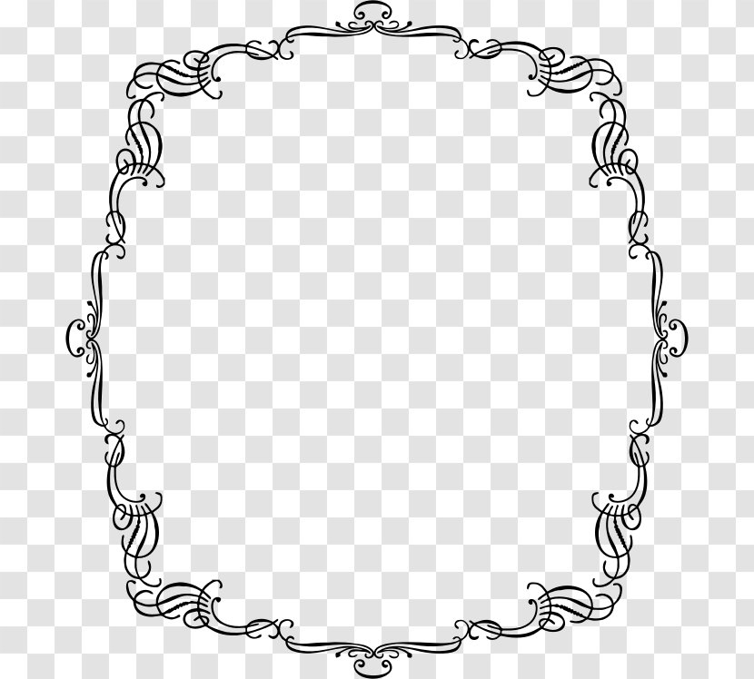 Picture Frames Vintage Clothing Clip Art - Photography - French Border Transparent PNG