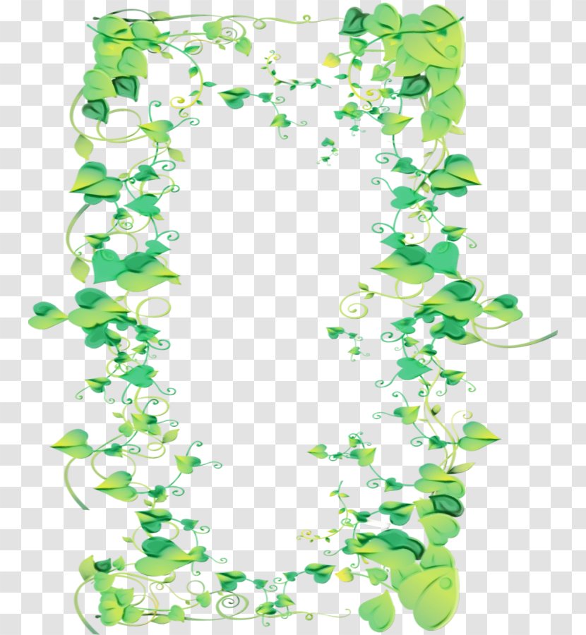 Green Leaf Background - Ivy - Plant Transparent PNG