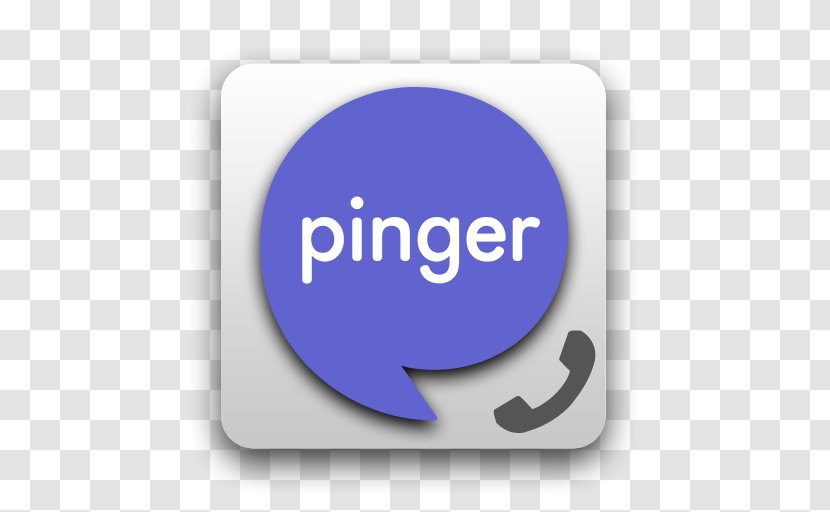 Pinger Text Messaging IPhone - Sign - Iphone Transparent PNG