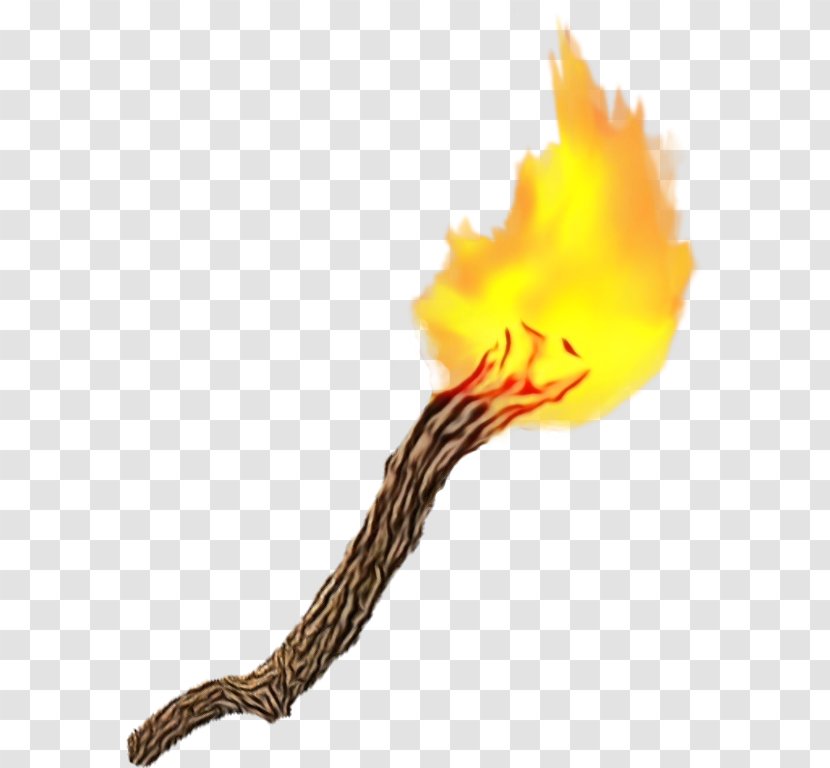 Flame Cartoon - Time - Fire Transparent PNG