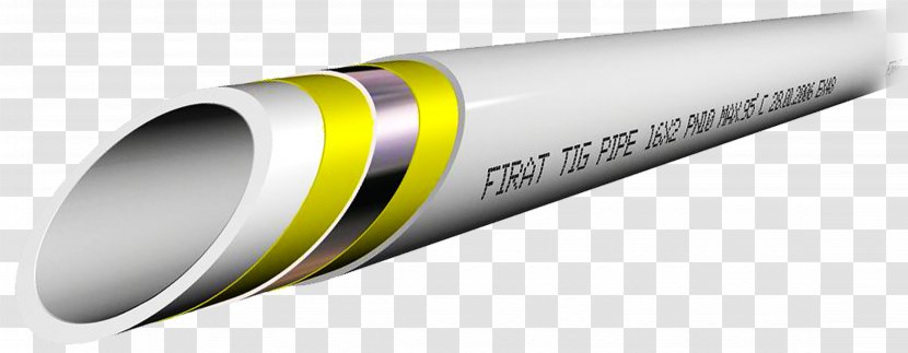 Pipe Металлополимерные трубы Piping And Plumbing Fitting Underfloor Heating Cross-linked Polyethylene - Cylinder - Berogailu Transparent PNG