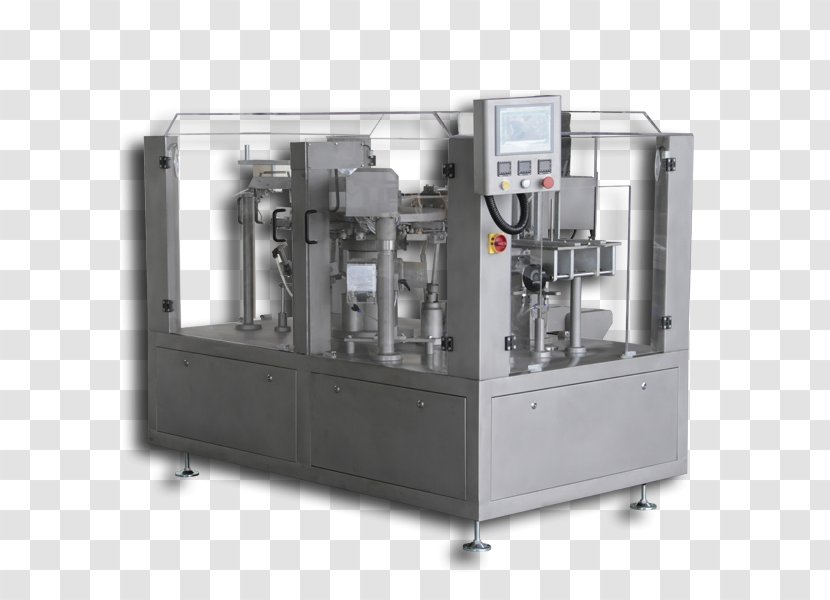 Grain Packaging And Labeling Rice Machine Transparent PNG