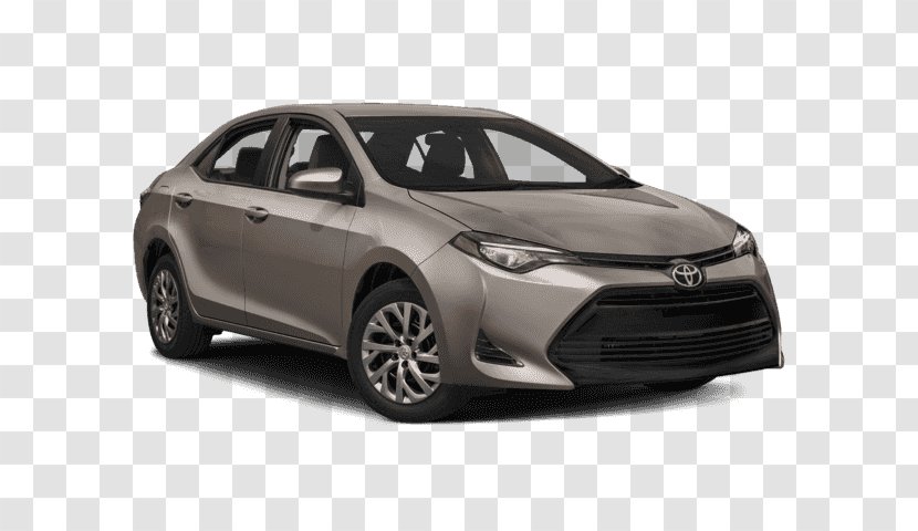 2018 Toyota Corolla LE Sedan Car - Mid Size Transparent PNG