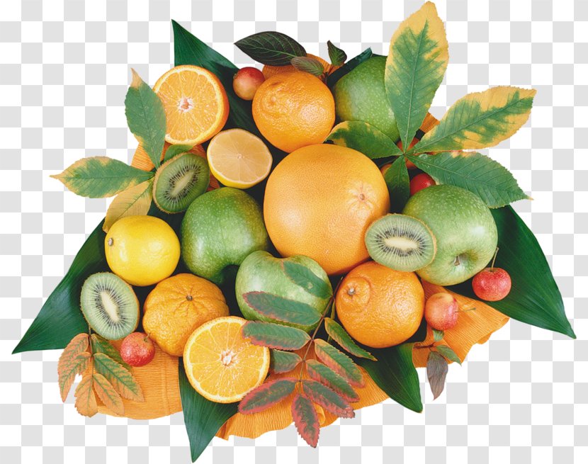 Mandarin Orange Fruit Milkshake Cherry Food Transparent PNG