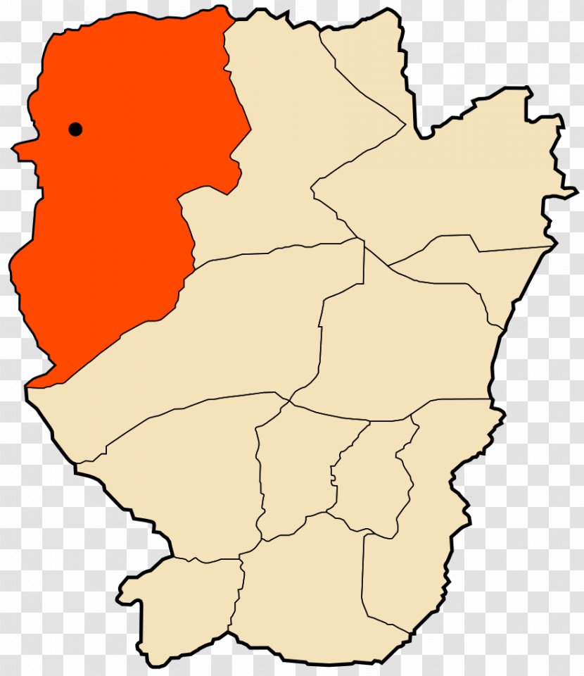 Aïn Séfra Kasdir Tiout, Algeria Mekmen Ben Amar District Naâma - Map - .45 Transparent PNG
