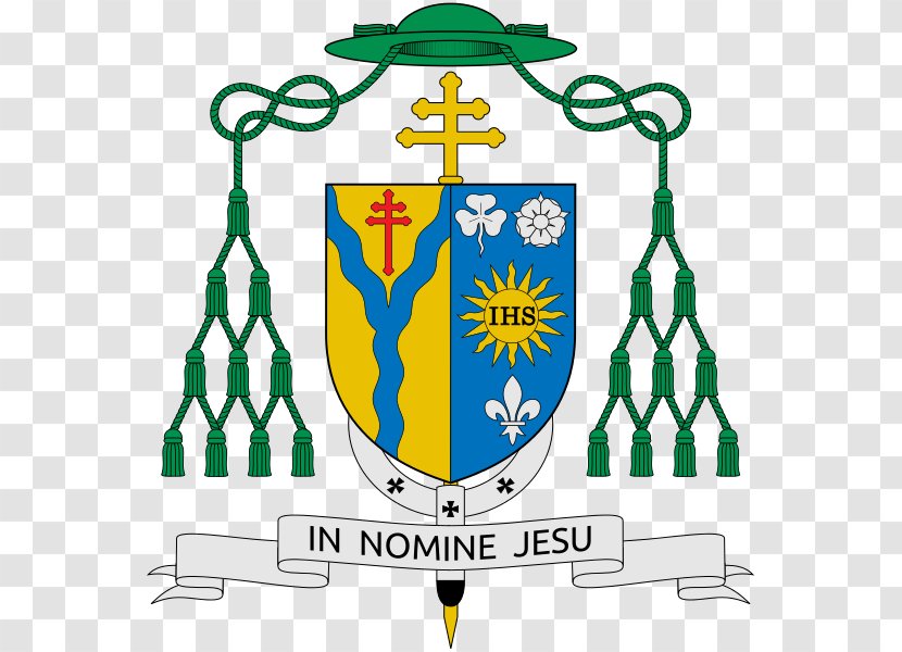 Coat Of Arms Archbishop Crest Diocese - Signage - Terence Transparent PNG