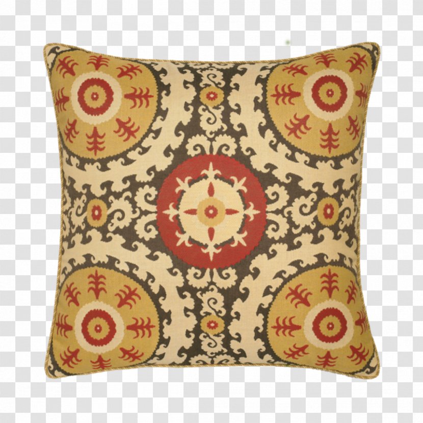 Throw Pillows Cushion Suzani Basketweave - Pillow Transparent PNG