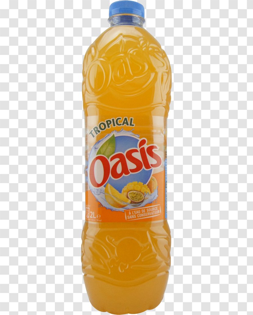 Orange Drink Oasis Fizzy Drinks Soft Juice - Mineral Spring - Tropical Fruit Transparent PNG