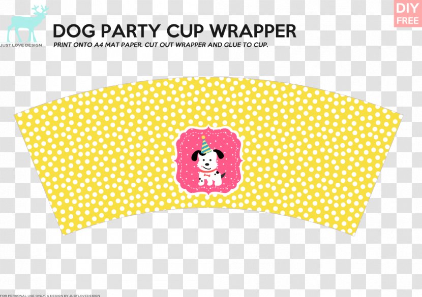 Cupcake Party Favor Dog Transparent PNG