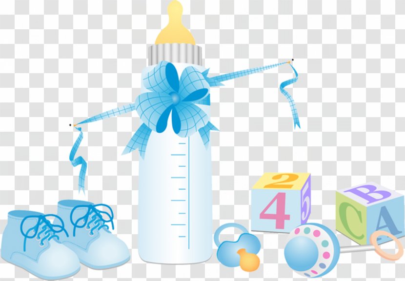 Infant Drawing Baby Bottles - Cuteness Transparent PNG