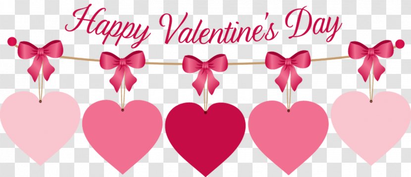 Valentine's Day Heart Clip Art - Happy Valentines Transparent PNG