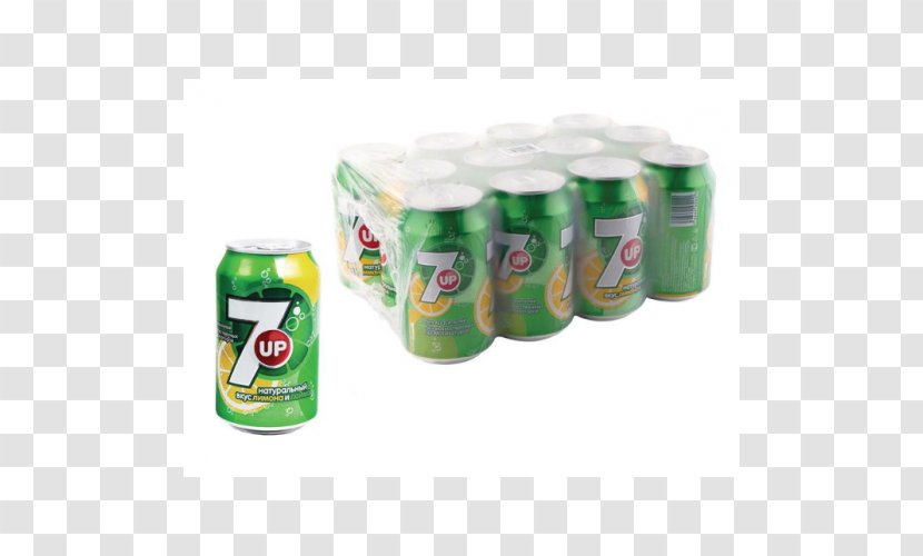 Fizzy Drinks 7 Up Aluminum Can Flavor - Ukrayinska Pravda - Drink Transparent PNG