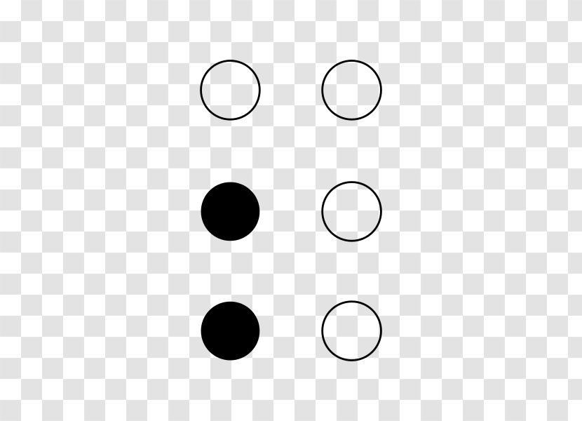 Semicolon Braille Full Stop Alphabet Comma - Auto Part Transparent PNG