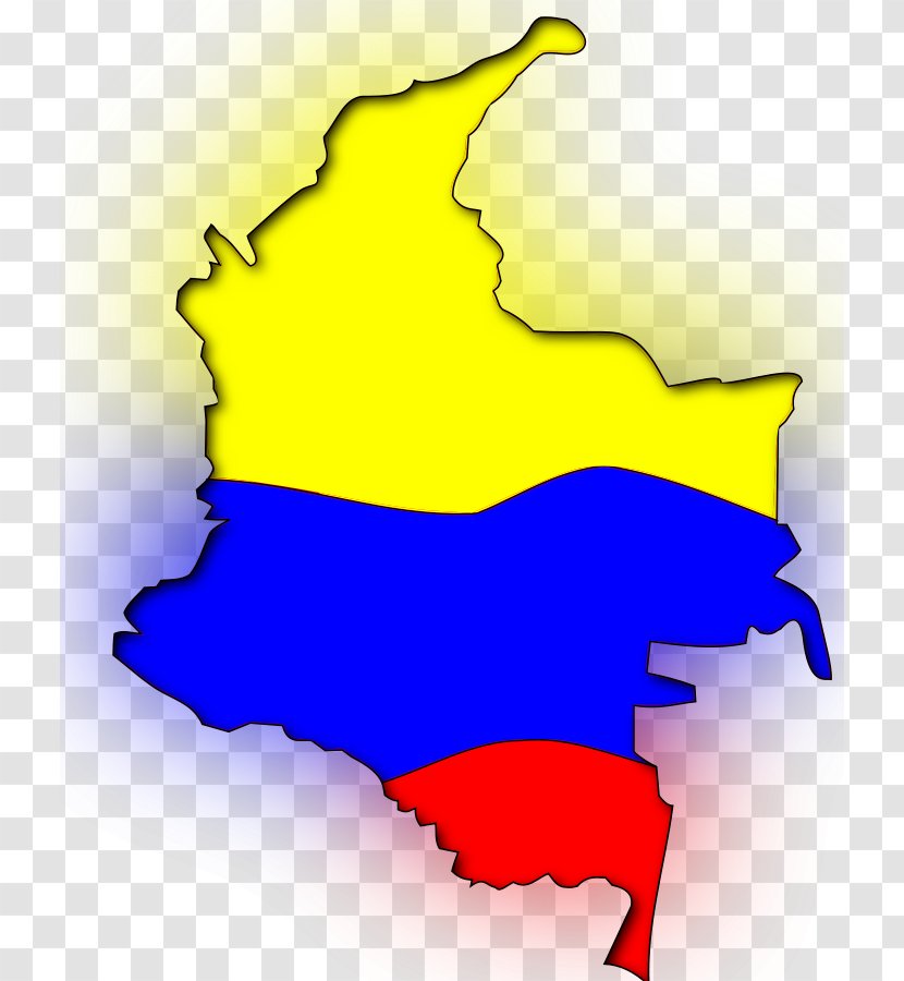 Flag Of Colombia Map Clip Art Transparent PNG