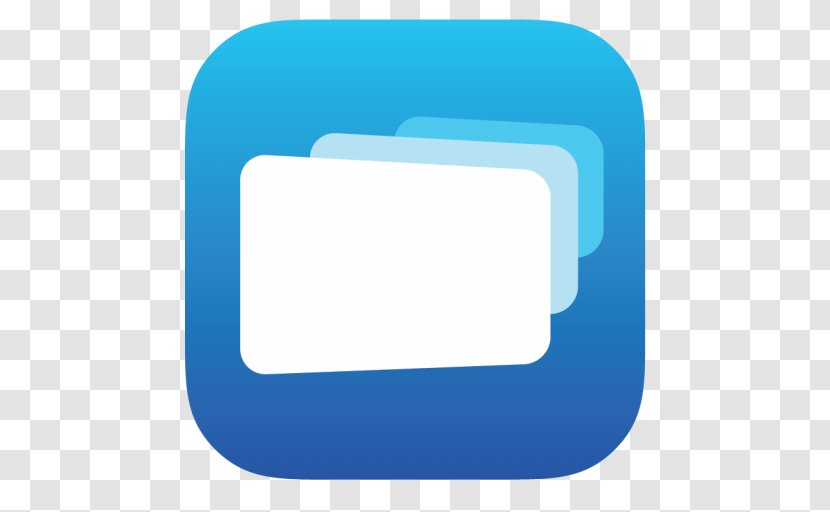 Blue Computer Icon Angle Aqua - Ios 7 - Keynote Transparent PNG