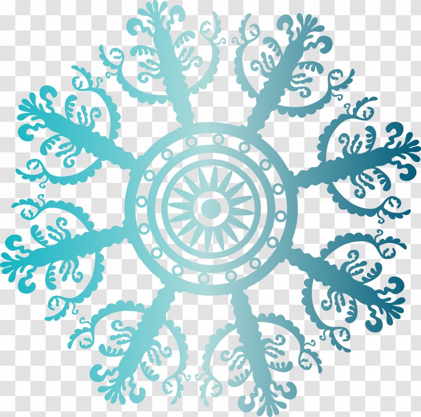 Visual Arts Graphic Design Clip Art - Area - Snowflakes Transparent PNG