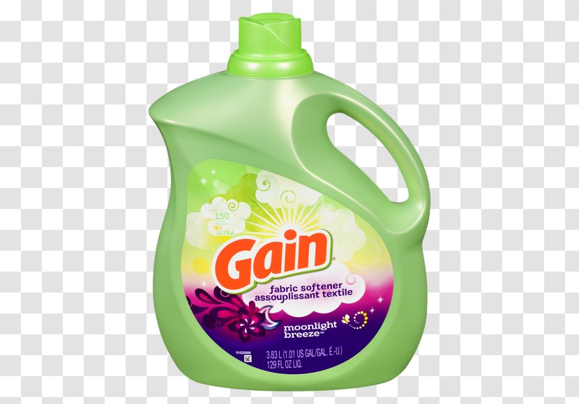 Gain Liquid Fabric Softener Original Laundry Detergent - Odor - Symbol Transparent PNG