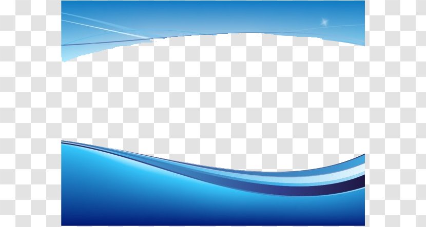 Blue Industry - Wave - Technology Background Pictures Transparent PNG