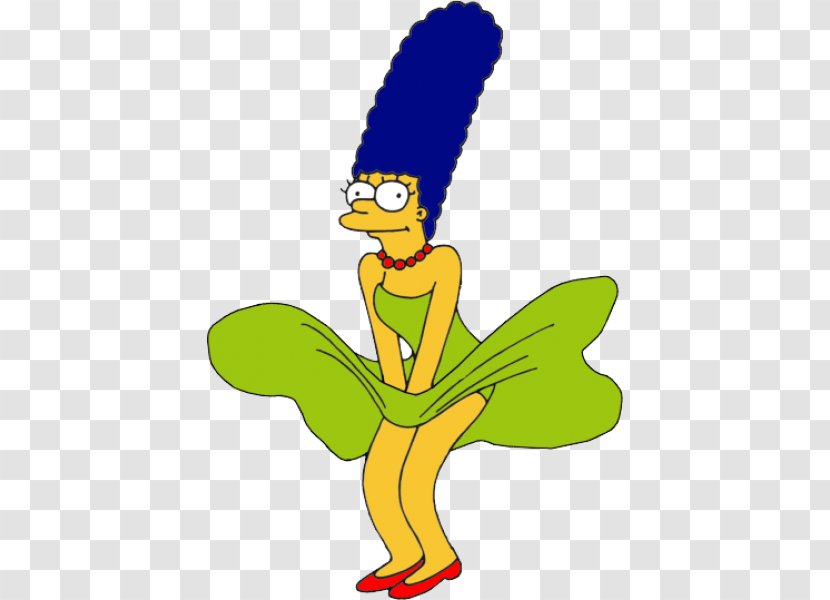 Marge Simpson Bart Lisa Homer Family - Hand Transparent PNG