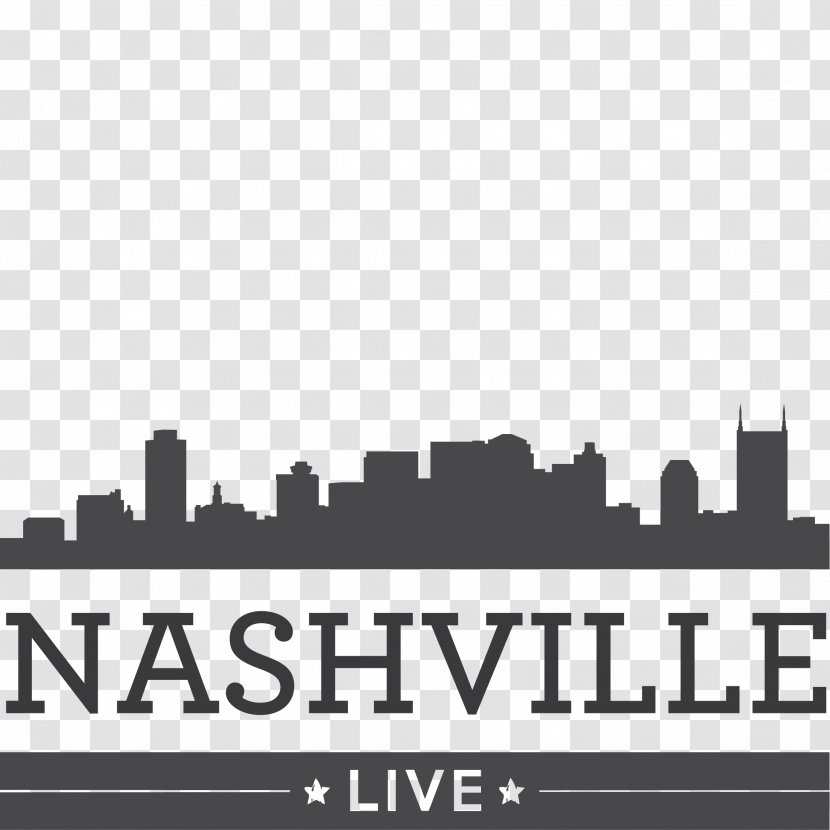 Nashville Skyline Stencil Logo - Art - Album Transparent PNG
