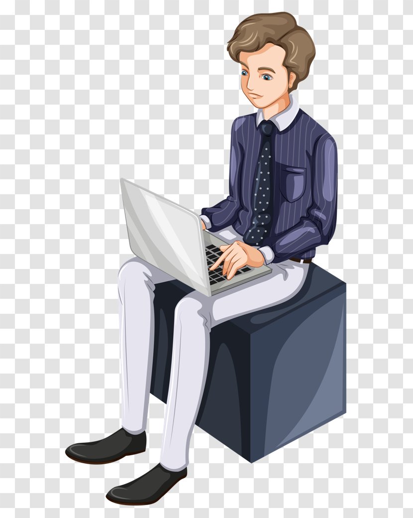 Clip Art - Technology - White Collar Worker Transparent PNG