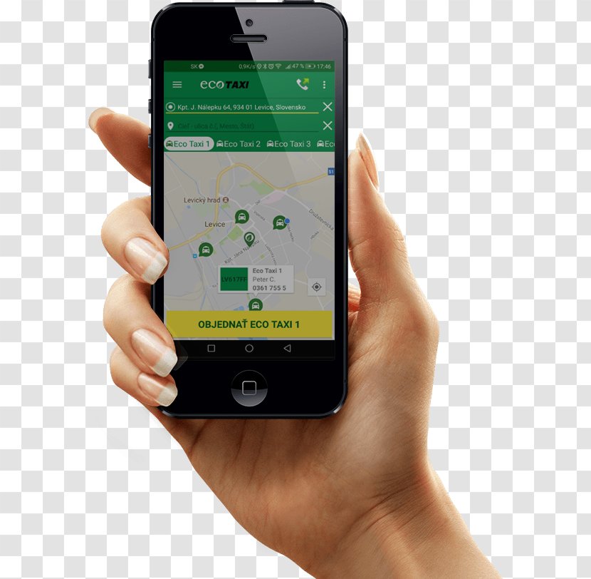 Mobile App Development Store IPhone - Feature Phone - Taxi Transparent PNG