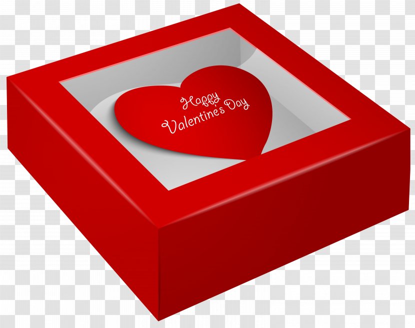Valentine's Day Gift Heart Clip Art - Decorative Box - Happy PNG Clip-Art Image Transparent PNG