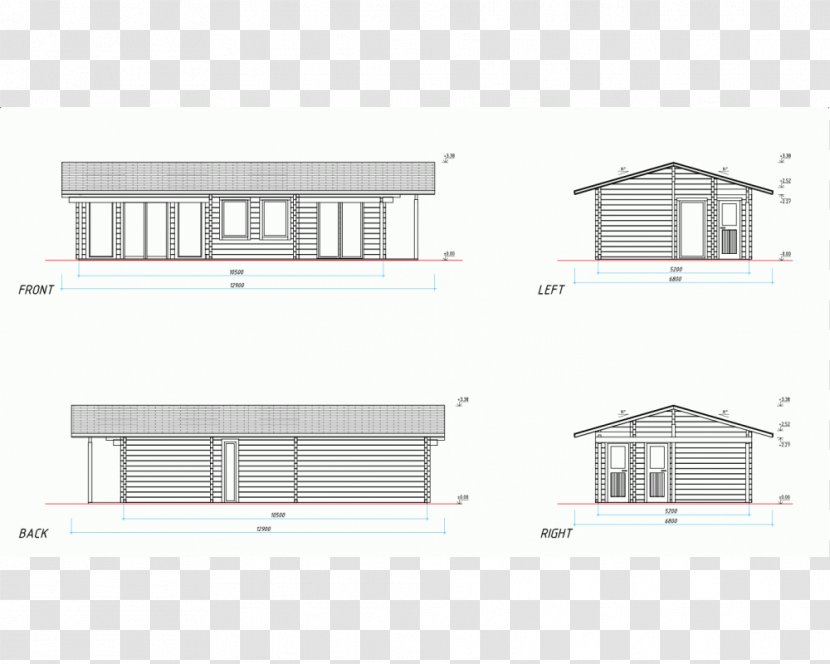 Architecture Square Meter House Facade - Cottage Transparent PNG