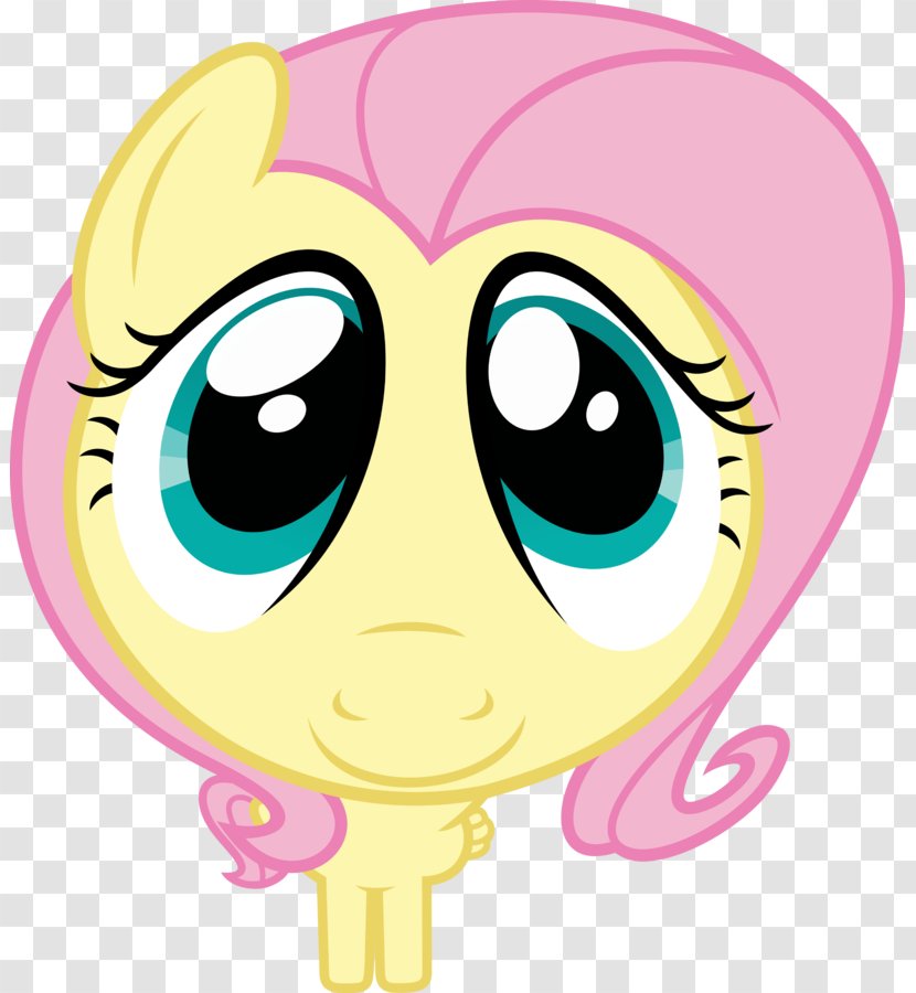 Fluttershy Twilight Sparkle Rainbow Dash Princess Luna Pony - Silhouette - Leans In Transparent PNG