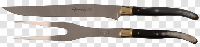 Knife Tool Weapon Blade Hunting & Survival Knives - Kitchen - And Fork Transparent PNG