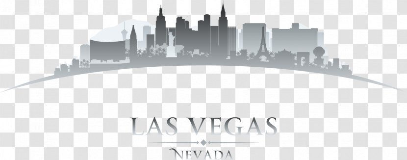 Birmingham Las Vegas Skyline Silhouette Transparent PNG