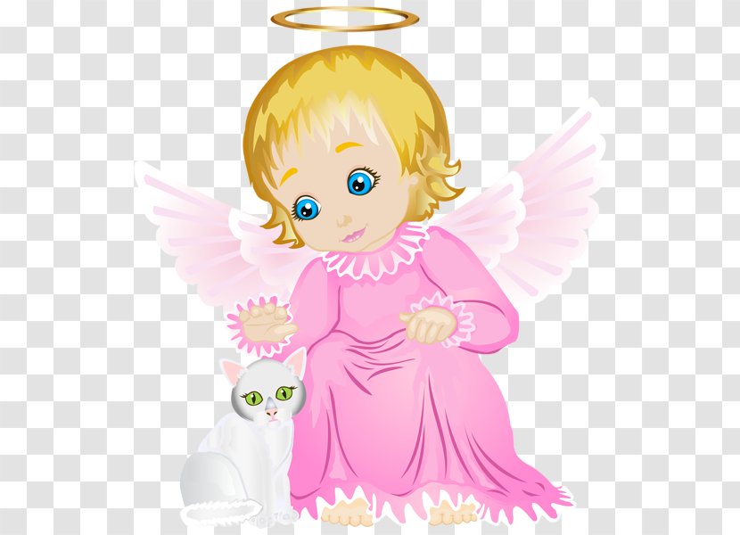 Angel Illustration - Cartoon - Pink Transparent PNG