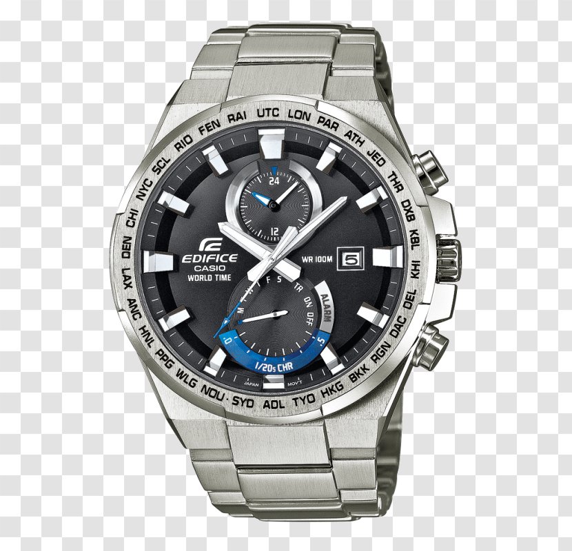 Casio Edifice Watch Chronograph Rolex - Shopping Transparent PNG