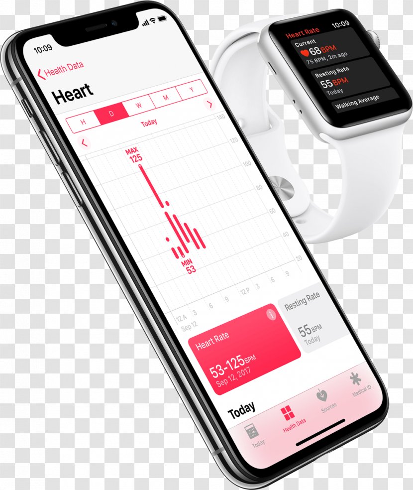 Apple Watch Series 3 2 Heart Rate - Technology Transparent PNG