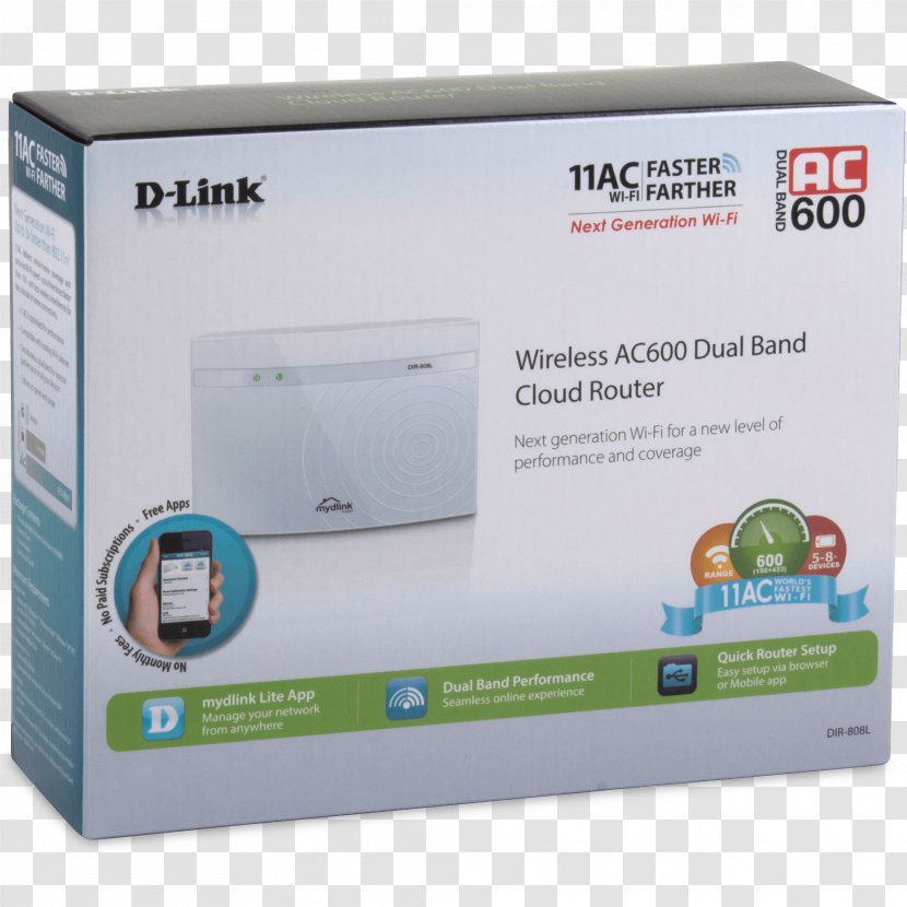 Wireless Router D-Link DIR-850L - Software - Mac Tonight Transparent PNG