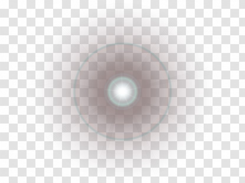 Eye Circle - Black Simple Light Effect Element Transparent PNG