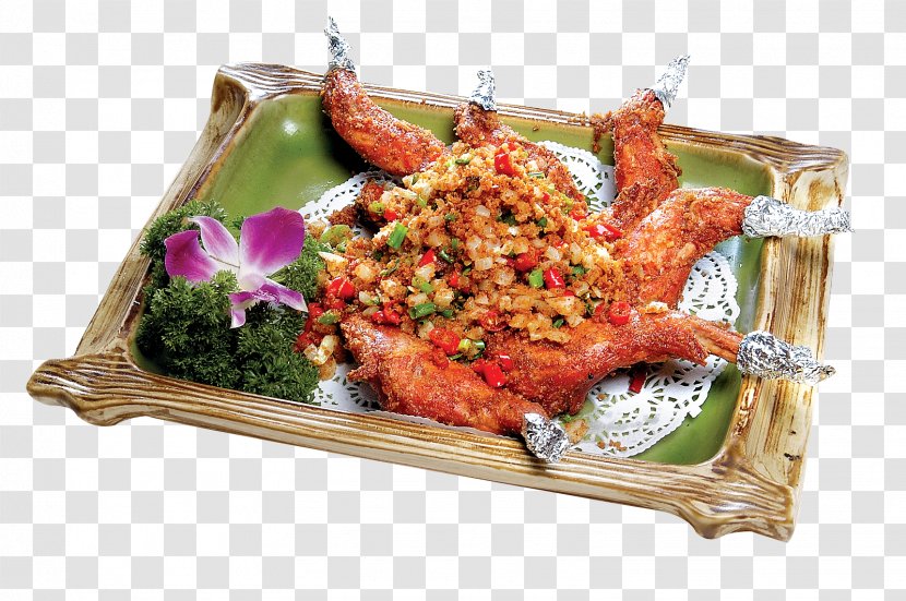 Fried Chicken Chinese Cuisine Asian Seafood - Meat Transparent PNG