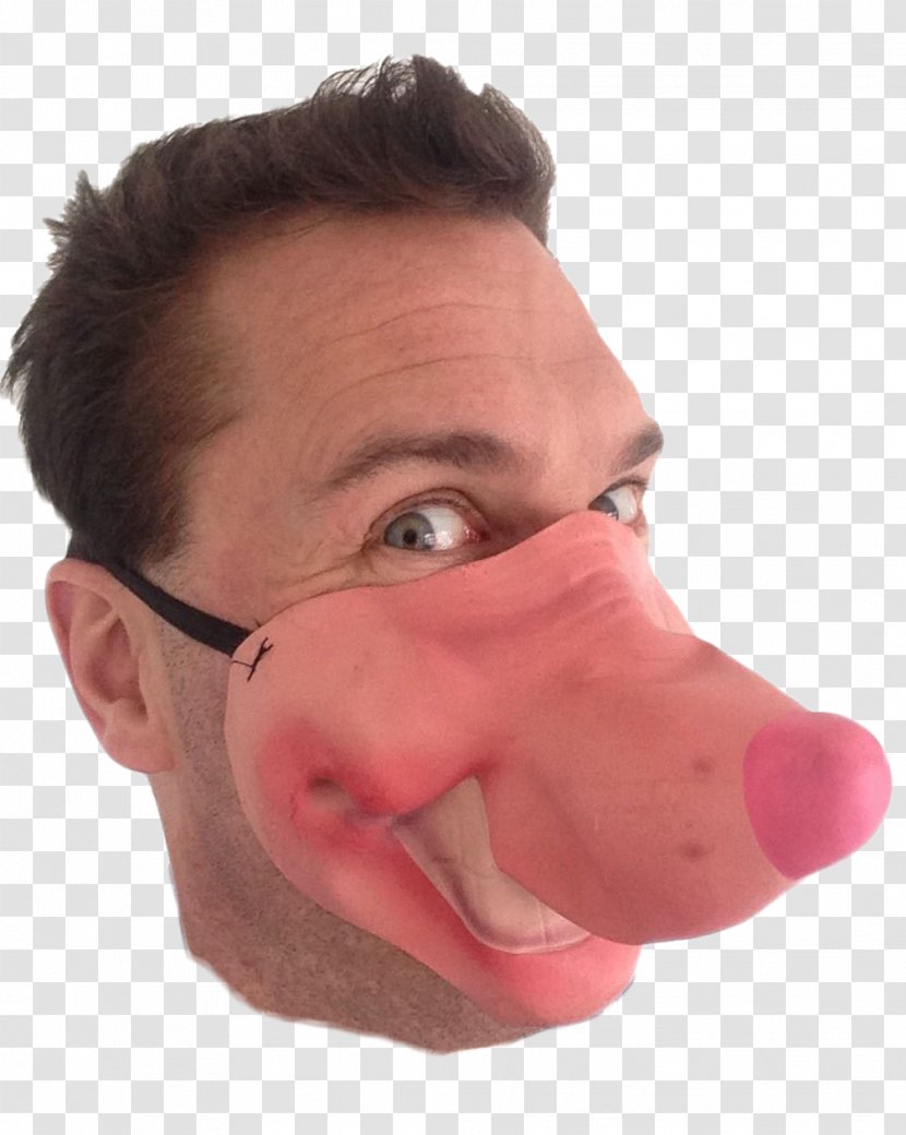 Nose Face Cheek Lip Mask - Snout Transparent PNG