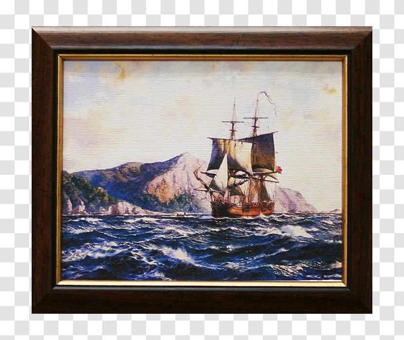 Painting Mutiny On The Bounty Pitcairn Island HMAV Transparent PNG