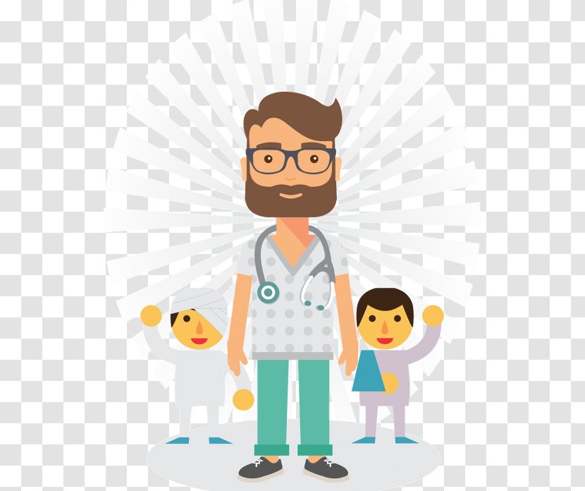 Physician Vector Graphics Patient Clip Art - Fictional Character - Cartoon Transparent PNG