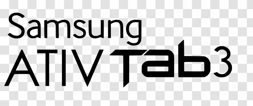 Samsung Galaxy Tab 3 7.0 10.1 Ativ - Black And White - Tablet Logo Transparent PNG