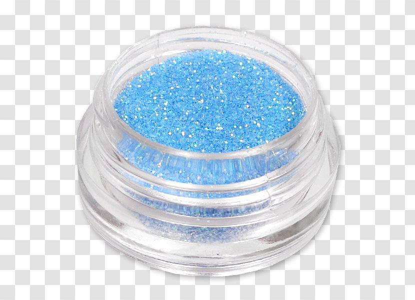 Glitter Cosmetics - Blue Sparkles Transparent PNG