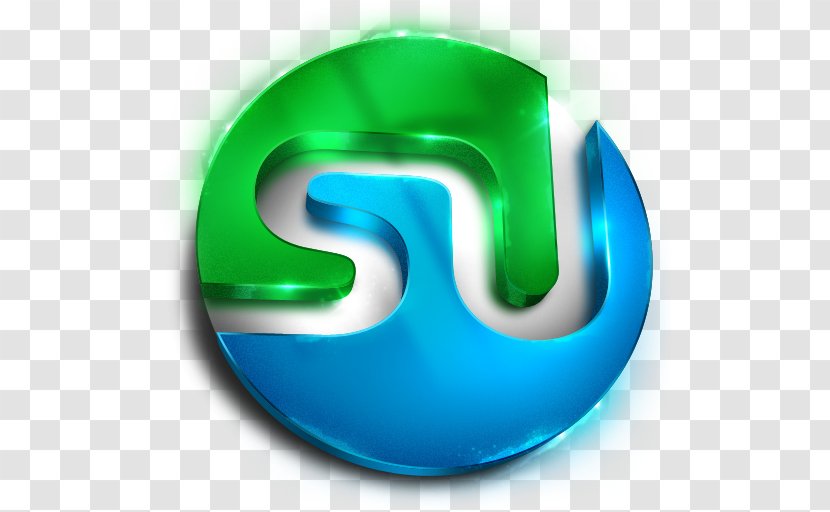 Social Media StumbleUpon Blog Favicon - Aqua - Free Stumbleupon Icon Transparent PNG