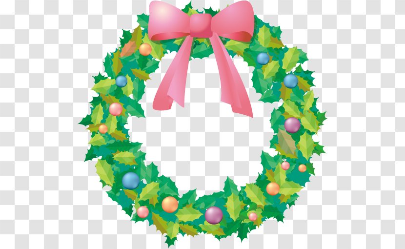 Wreath Leaf Clip Art Christmas Day Ornament - Decor Transparent PNG