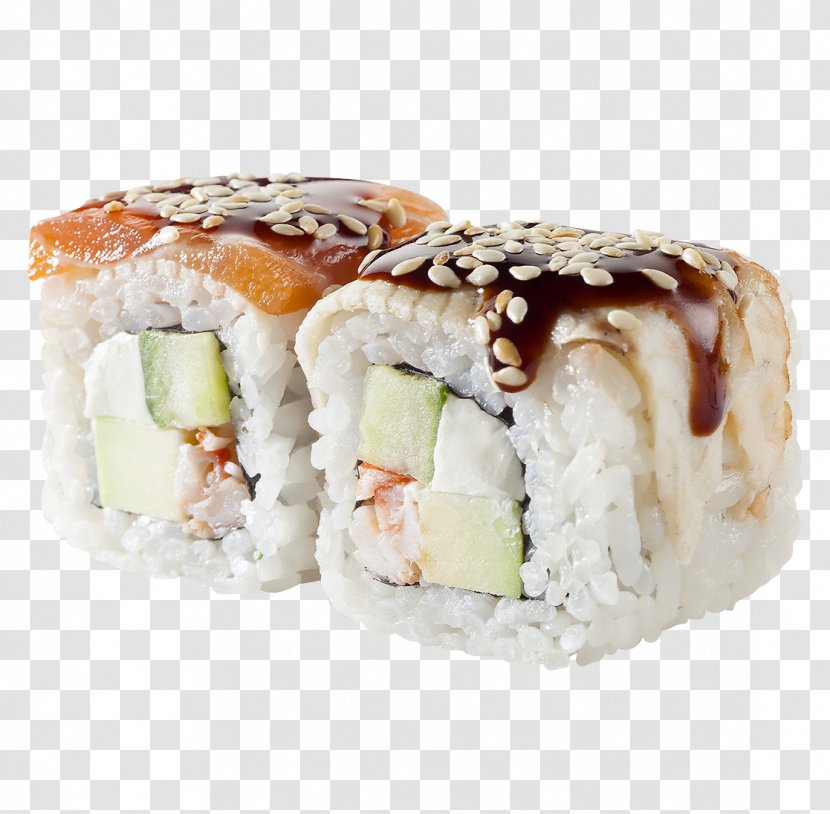 California Roll Makizushi Sushi Tempura Japanese Cuisine Transparent PNG