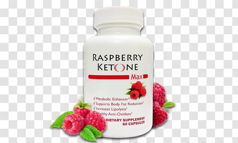Dietary Supplement Raspberry Ketone Capsule Weight Loss - Strawberries - Tablet Transparent PNG